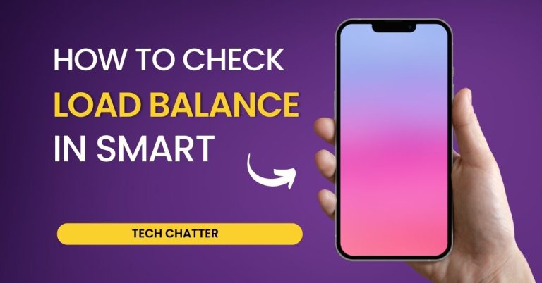 How to Check Load Balance in Smart