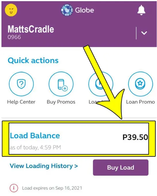 How To Check Load Balance in Globe