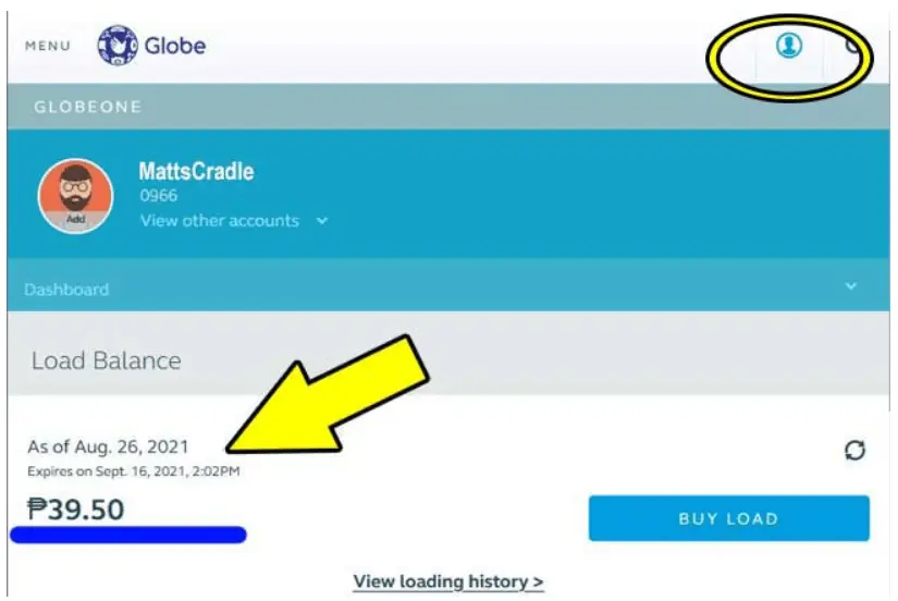 How To Check Load Balance in Globe