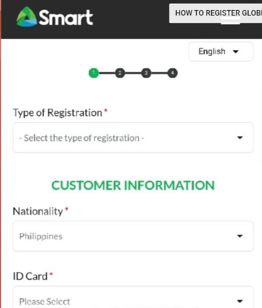 How to Register SIM Card TNT