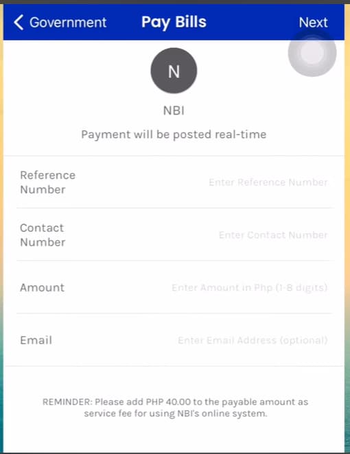 How to Pay NBI Using GCash