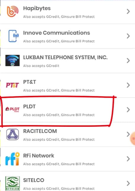 How to Pay PLDT Using GCash