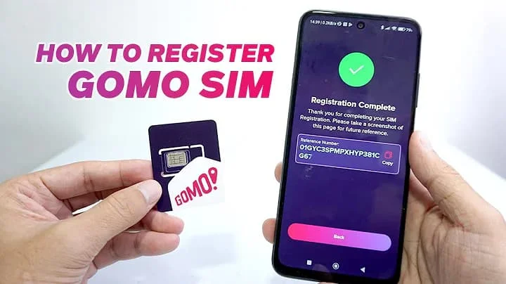 How to Activate GOMO SIM