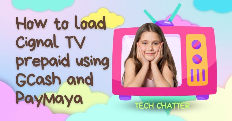 How to load Cignal TV prepaid using GCash and PayMaya