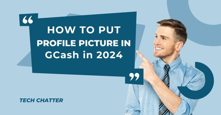 How to put Profile picture in GCash in 2024