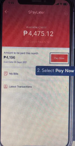 How to Pay Spaylater Using Gcash